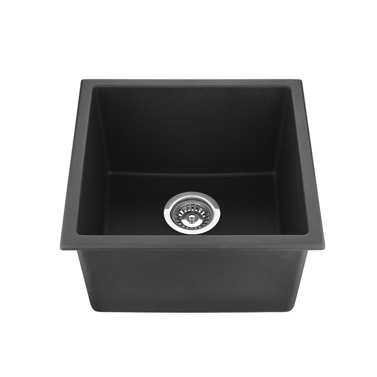 Quartz Undermount Kitchen Sink 381*457*220mm (QZ3845-MB) — detail 3