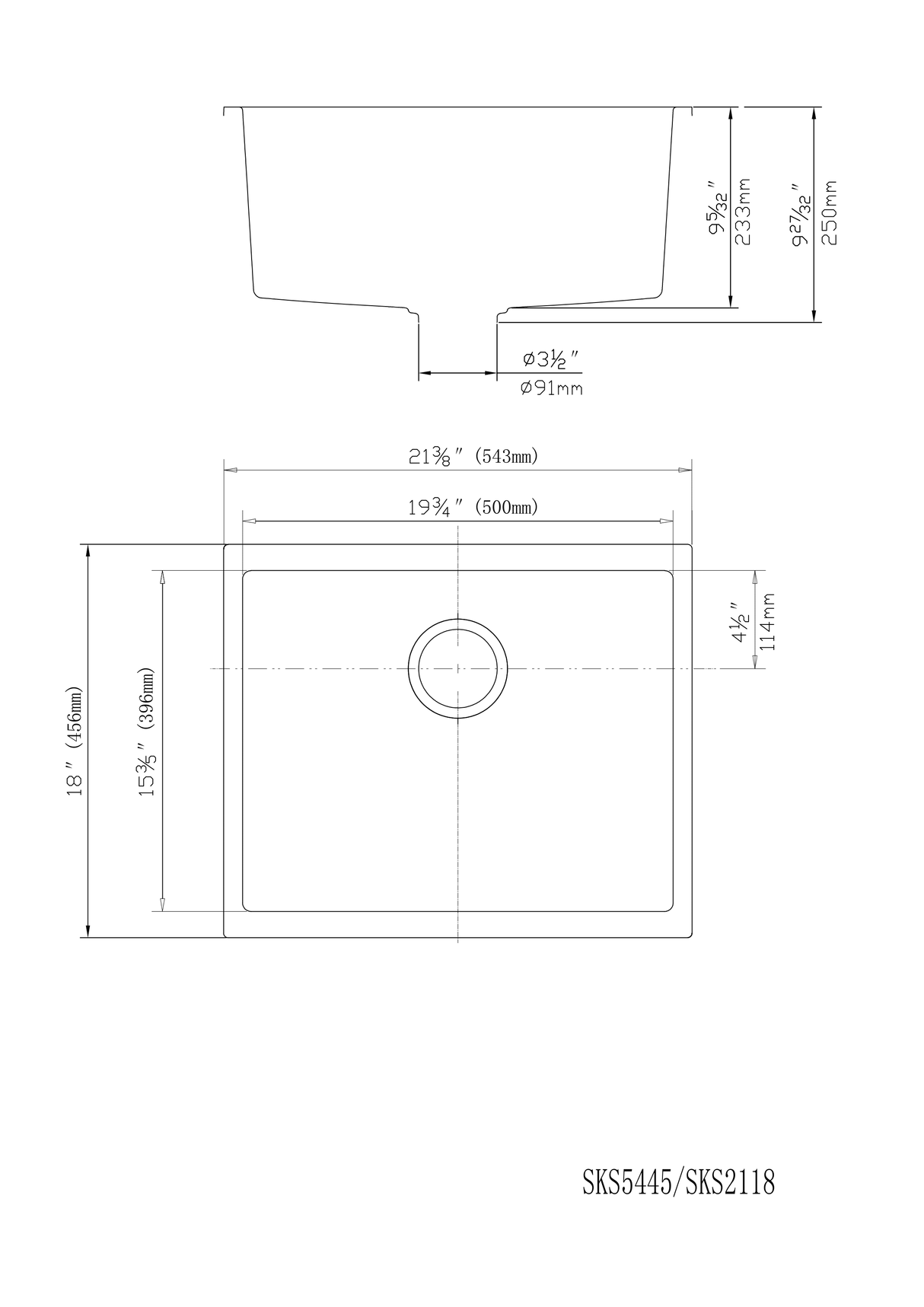 Quartz Undermount Kitchen Sink 432*432*246mm (QZ5445) — detail 5
