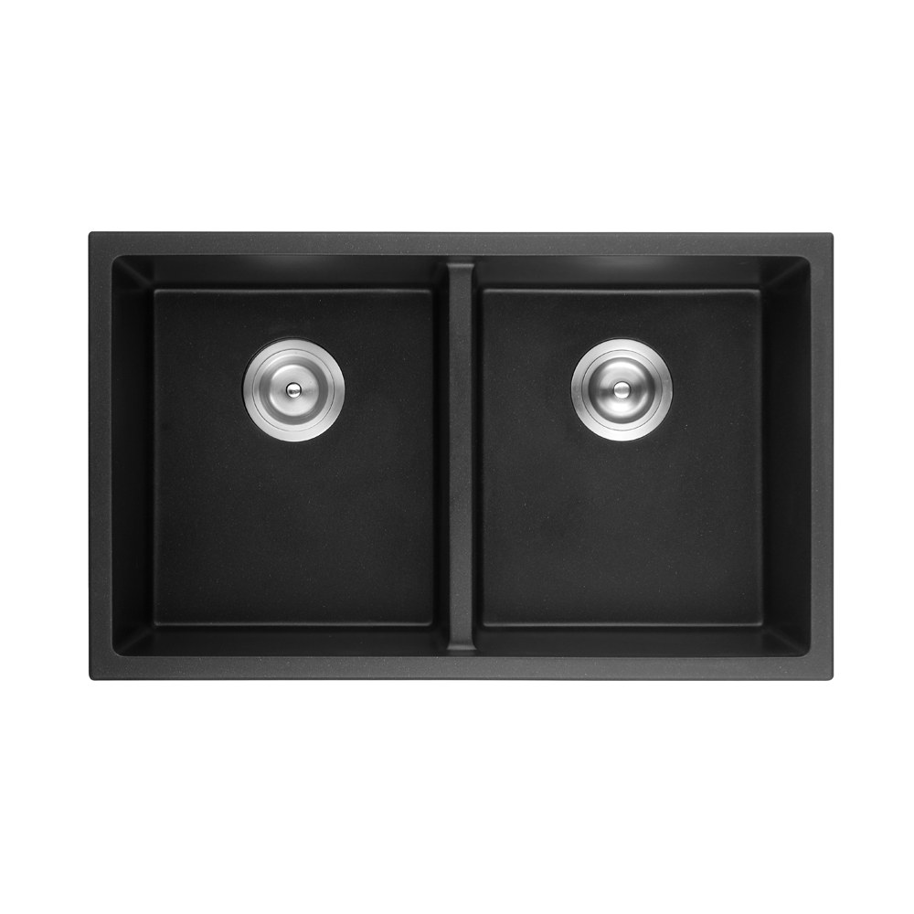 Quartz Undermount Kitchen Sink 813*457.241mm (QZ8145D) — detail 3