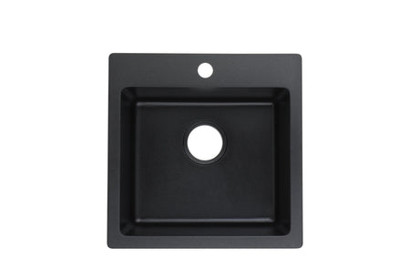 Quartz Top mount laundry tub 450*450*220mm (QZ4545) — detail 2