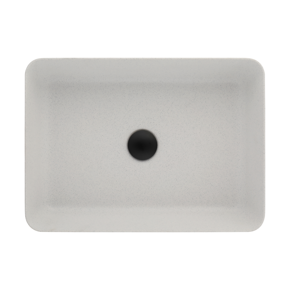 Quartz QZ51036 Above Counter Basin Pop Up Waste Included(Rectangle: 510*365*125mm) — detail 5