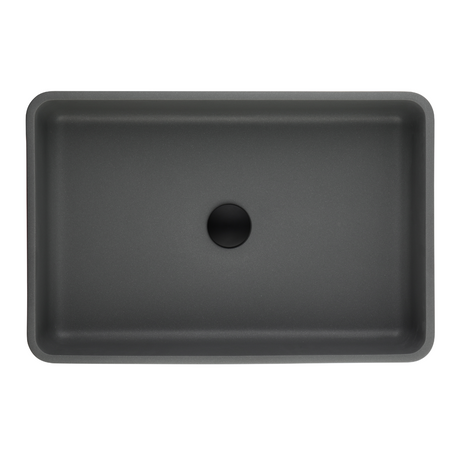 Quartz QZ6040 Above Counter Basin Pop up Waste Included(Rectangle: 600*400*140mm) — detail 4