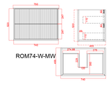 Rome ROM74W-MW — detail 4