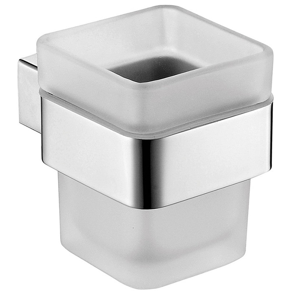 Rosa Tumbler Holder Single Chrome Chrome