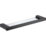 Rosa Shelf Glass Matt Black Matt Black