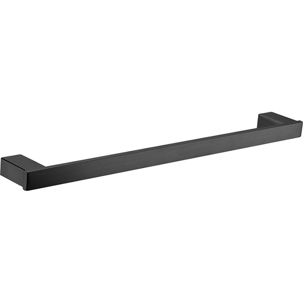 Rosa Towel Rail Single Matt Black 610mm Matt Black
