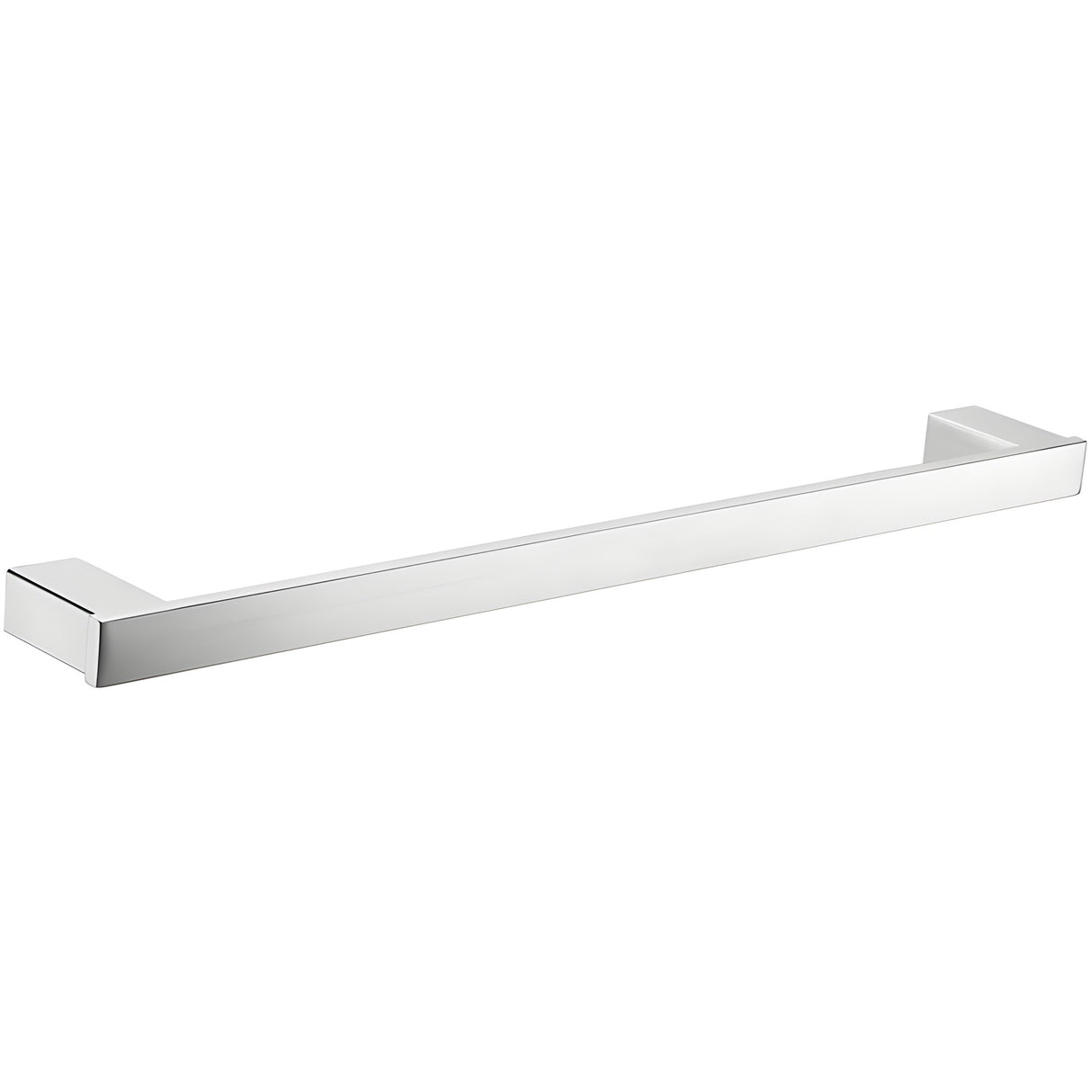 Rosa Towel Rail Single Chrome 610mm Chrome