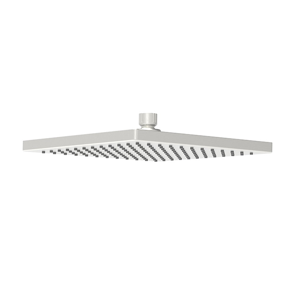 Rosa Shower Head Square Brushed Nickel 200mm Brushed Nickel