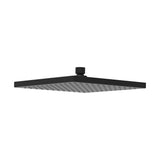 Rosa Shower Head Square Matt Black 200mm Matt Black