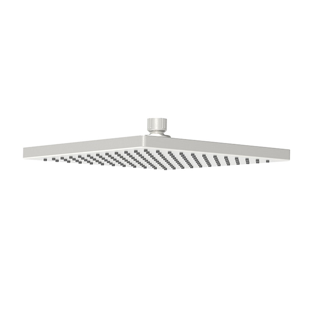 Rosa Shower Head Square Brushed Nickel 250mm Brushed Nickel