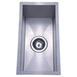 Rosa Single Bowl Above / Undermount Sink  200mm Chrome