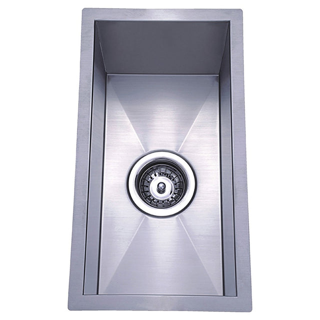 Rosa Single Bowl Above / Undermount Sink  200mm Chrome
