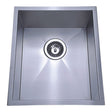 Rosa Single Bowl Above / Undermount Sink  340mm Chrome