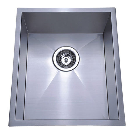 Rosa Single Bowl Above / Undermount Sink  340mm Chrome