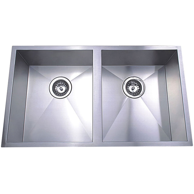 Rosa Single Bowl Above / Undermount Sink  340mm Chrome