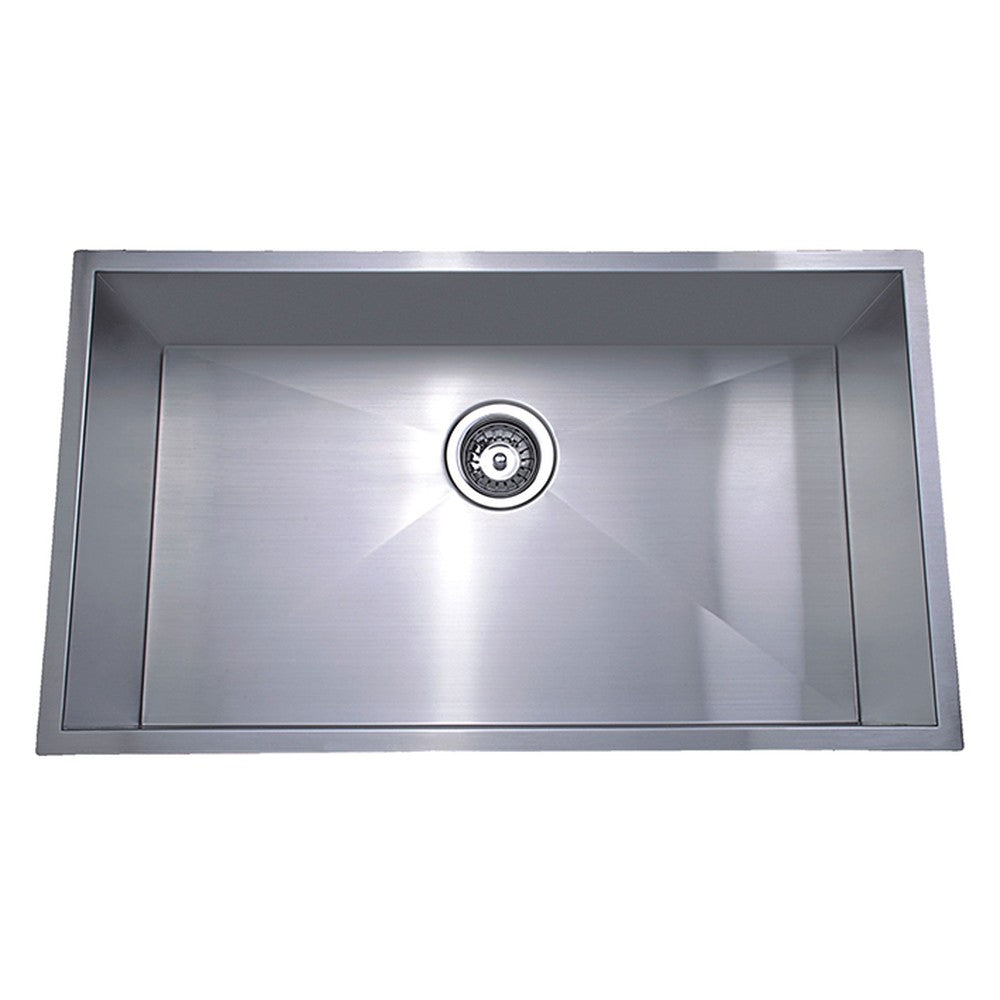 Rosa Single Bowl Above / Undermount Sink  720mm Chrome