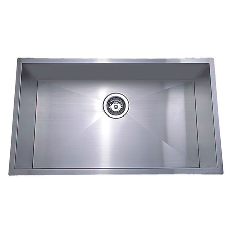 Rosa Single Bowl Above / Undermount Sink  720mm Chrome
