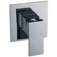 Rosa Wall Mixer Chrome Chrome