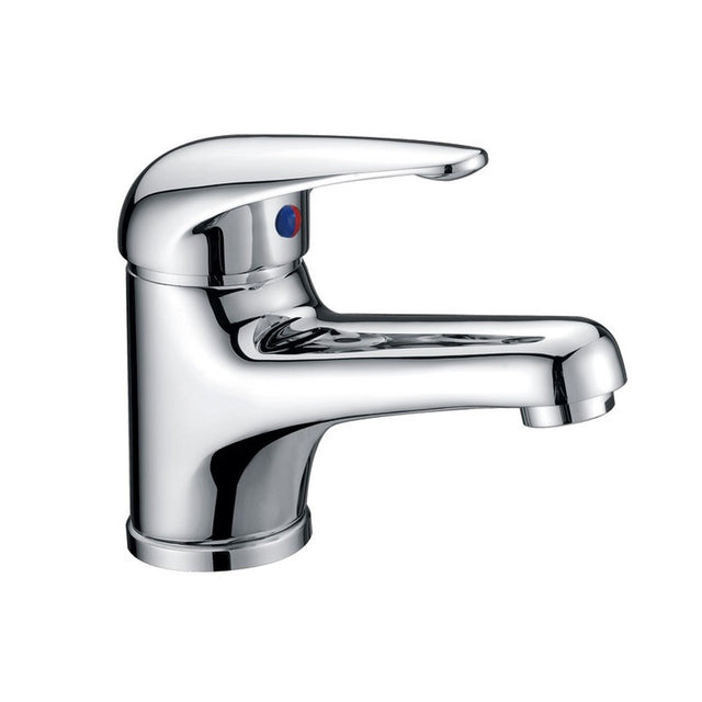 Ruby  Slim Rectangle Handle  Basin Mixer Lead Free Chrome
