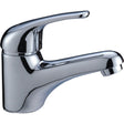 Ruby  Slim Rectangle Handle  Basin Mixer 35 mm Lead Free Chrome