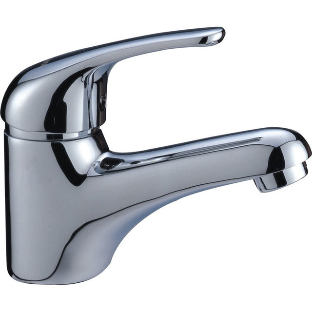 Ruby  Slim Rectangle Handle  Basin Mixer 35 mm Lead Free Chrome