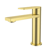 Ruki Basin Mixer Brushed Gold  Lead Free Brushed Gold