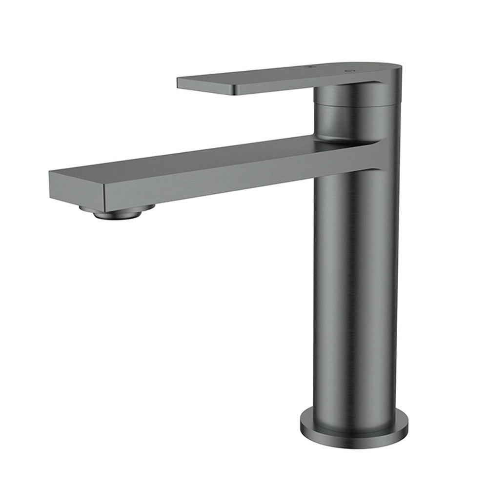 Ruki Basin Mixer Gunmetal  Lead Free Gun Metal