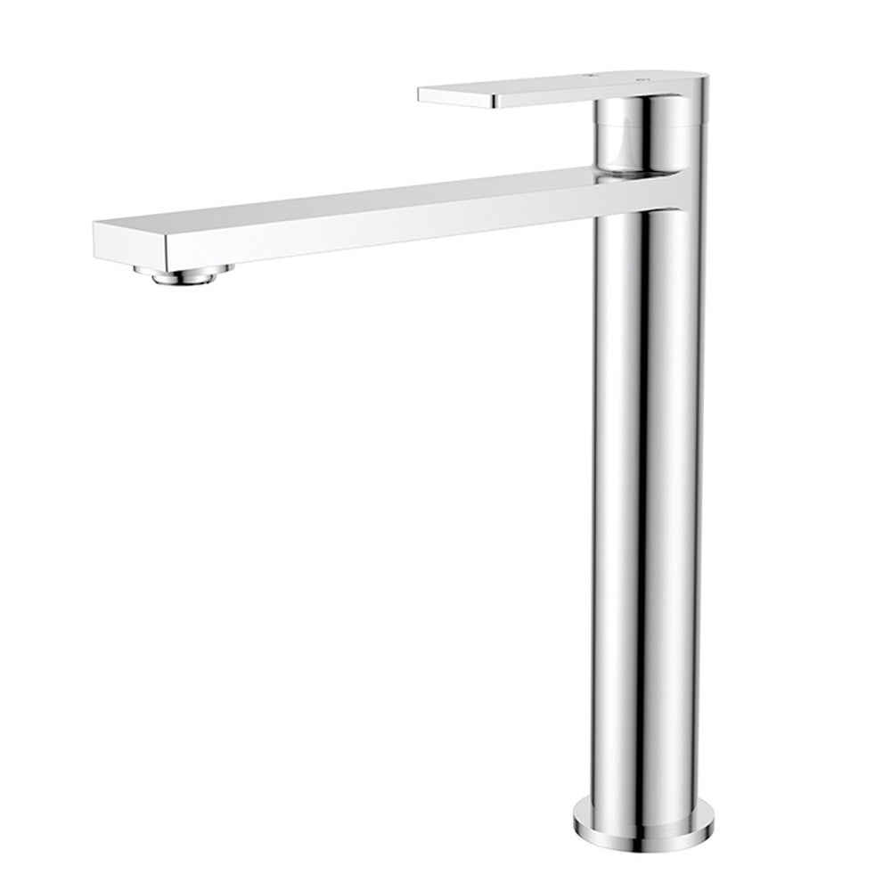 Ruki High Rise Basin Mixer Chrome Lead Free Chrome