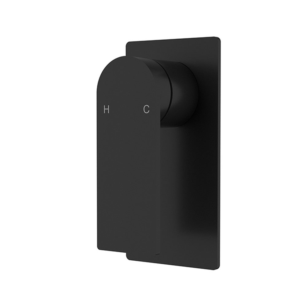 Ruki Wall Mixer Matt Black Lead Free Matt Black