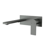 Ruki Wall  Basin Mixer Set Gunmetal Lead Free Gun Metal
