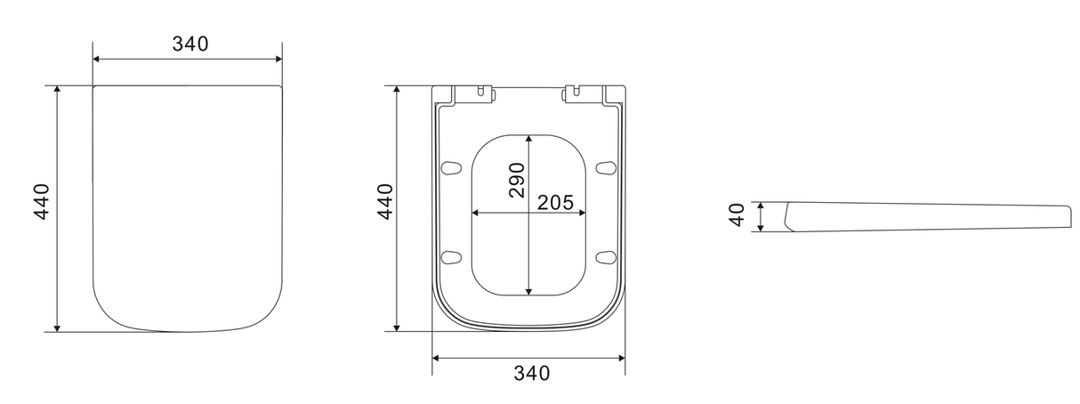 KDK303 Qubist  Wall Hung Pan — detail 4