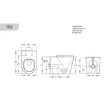 Avery Geberit In Wall Floor Toilet Suite (Sigma8/Kappa + KDK102) — detail 6