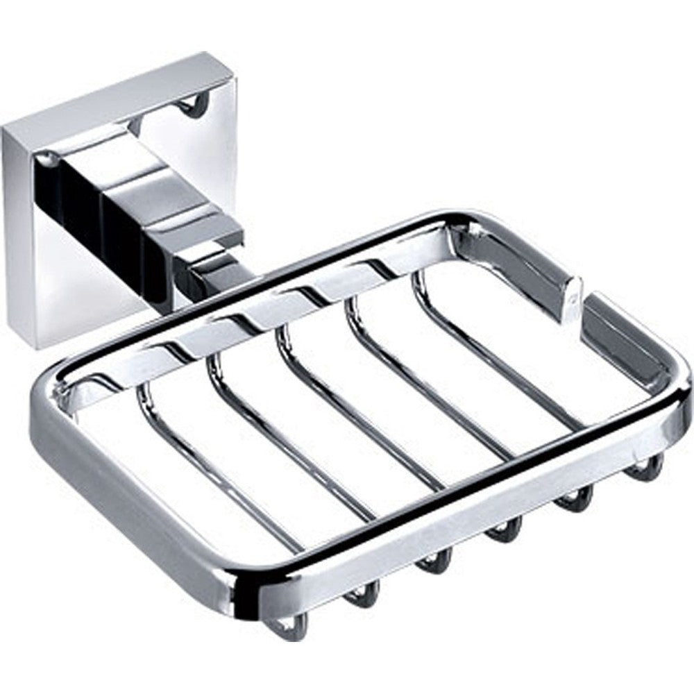 Sara Soap Dish Wire Chrome Chrome