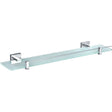 Sara Shelf Glass Chrome Chrome