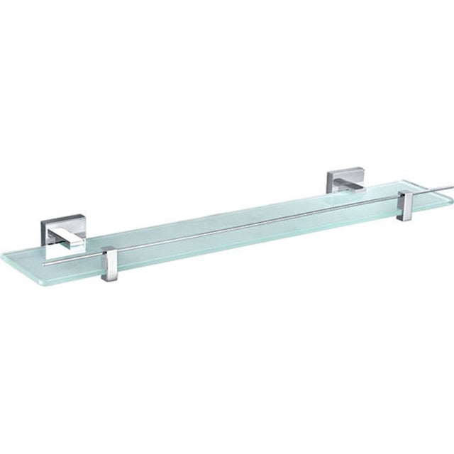 Sara Shelf Glass Chrome Chrome