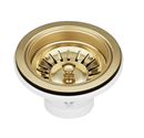 Sink Basket Waste Brushed Gold