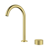 Soko Hop Basin Mixer Brushed Gold Brushed Gold