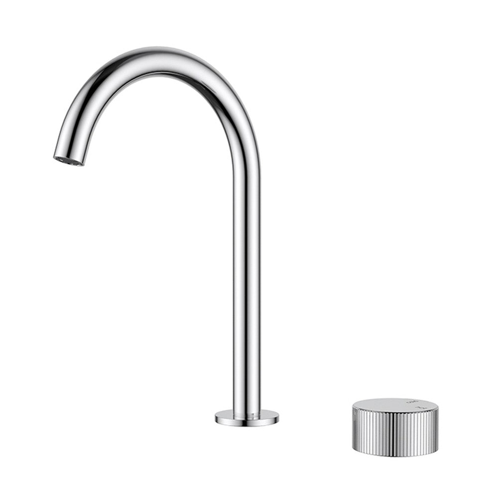 Soko Hop Basin Mixer Chrome Chrome