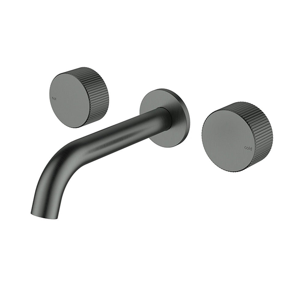 Soko 1/4 Turn C/D Wall Basin Set  Gun Metal Gun Metal