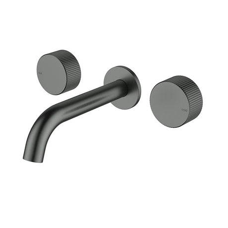 Soko 1/4 Turn C/D Wall Basin Set  Gun Metal Gun Metal