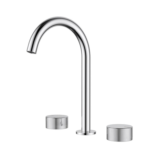 Soko 1/4 Turn C/D  Basin Set Chrome Chrome
