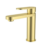 Sora SS Basin Mixer In Brushed Gold Brushed Gold