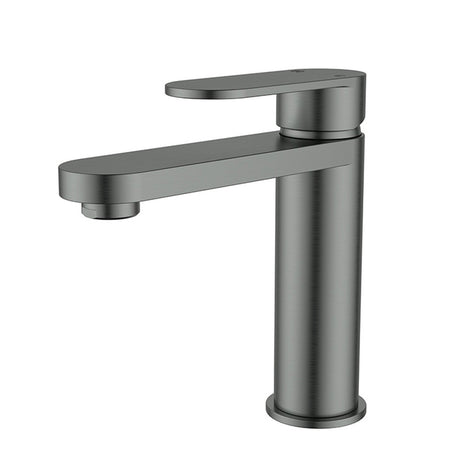 Sora SS Basin Mixer In Gun Metal Gun Metal
