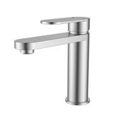 Sora SS Basin Mixer In Brushed SS304 Stainless Steel