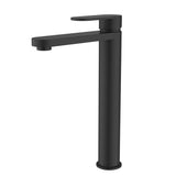 Sora SS Highrise Basin Mixer In Matt Black Matt Black