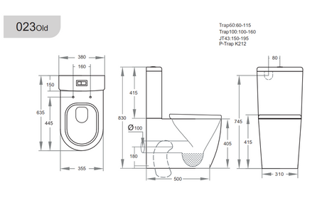Rola KDK023 Toilet Suite — detail 2
