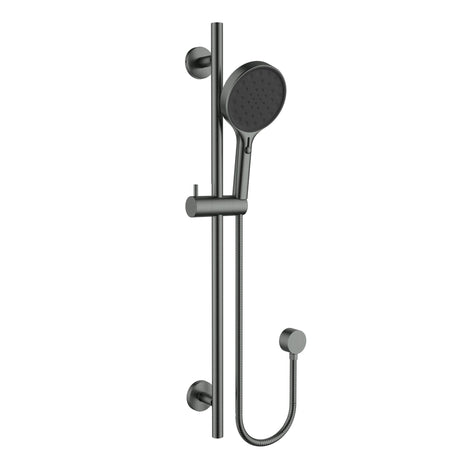 Sulu II Sliding Shower Set Gun Metal Gun Metal