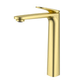 Sulu Ii Tall Basin Mixer Brushed Gold Brushed Gold
