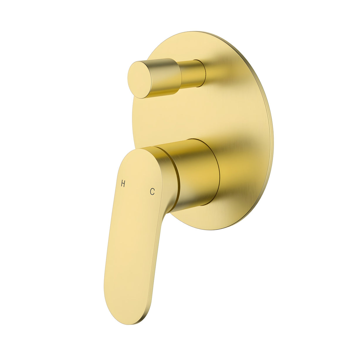Sulu Ii  Wall  Diverter Mixer  Trim Kits Brushed Gold Brushed Gold