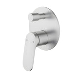 Sulu Ii  Wall  Diverter Mixer  Trim Kits Brushed Nickel Brushed Nickel